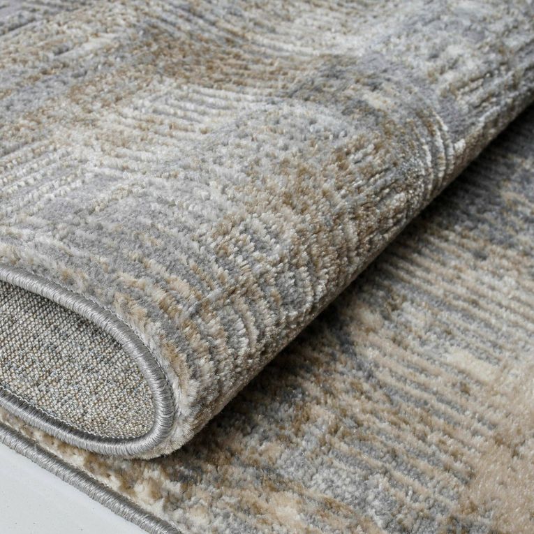 Tappeto Bellefontaine, Grigio e Beige, 200x290 cm