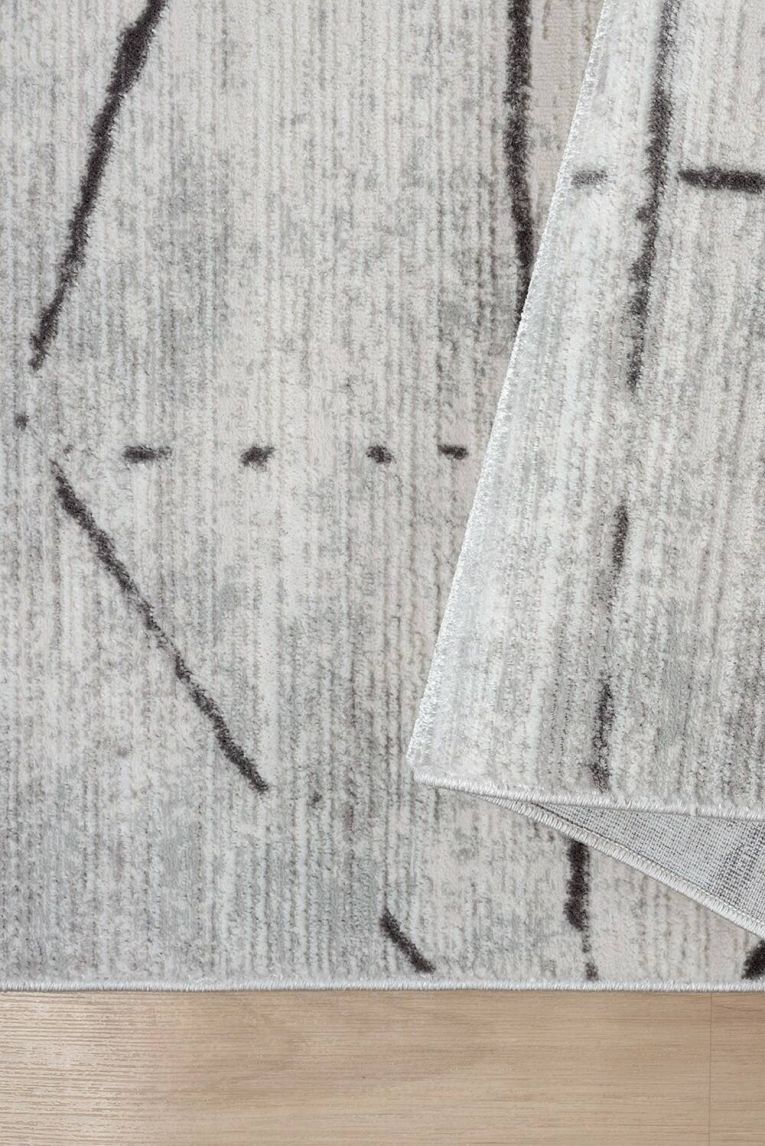 Tappeto Chillicothe, Grigio, 120x180 cm