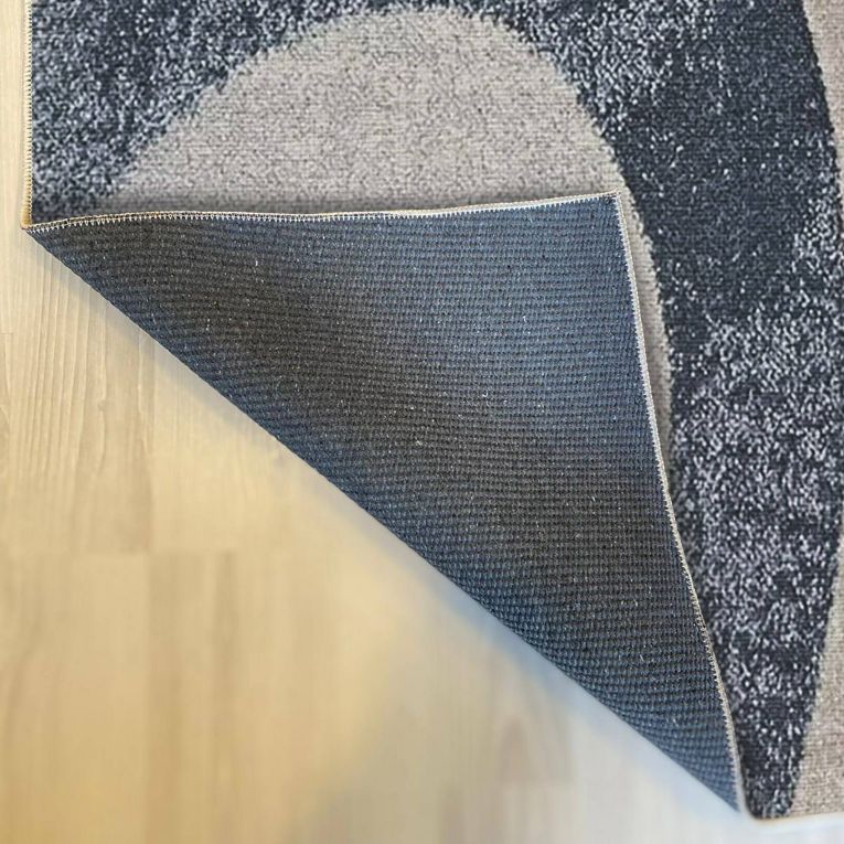 Tappeto Colazza, Stuoia, Passatoia, Scendiletto, Blu, 220x140 cm