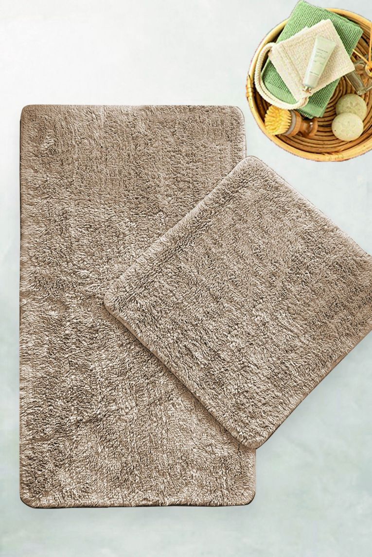 Tappeto da bagno Mount Juliet, 100x60 cm, Beige