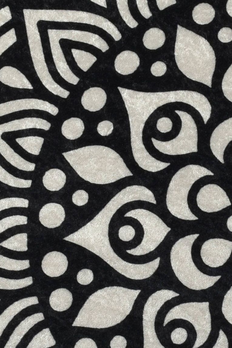 Tappeto da bagno Muskogee, 100x100 cm, Multicolore