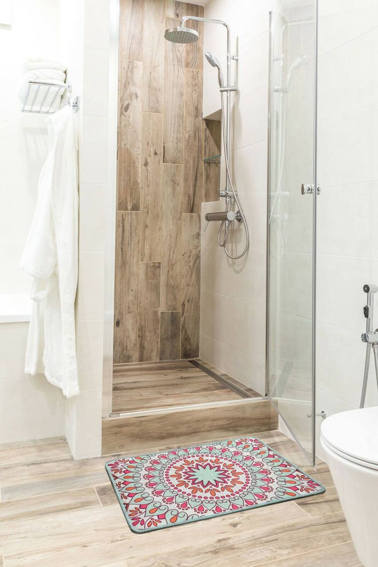 Tappeto da bagno Owensboro, 60x40 cm, Mandala chic