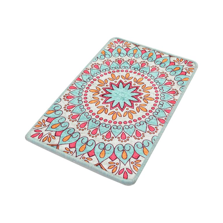 Tappeto da bagno Owensboro, 60x40 cm, Mandala chic
