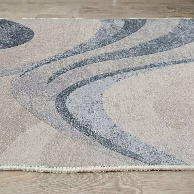 Tappeto Hot Springs, Blu, 150x100 cm