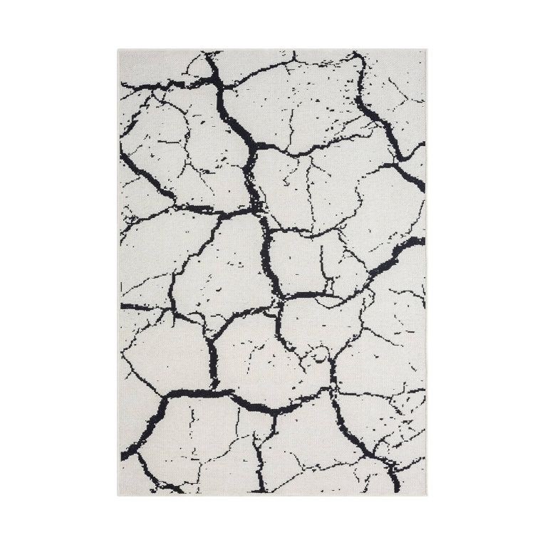 Tappeto Las Cruces, 80x150 cm, Bianco
