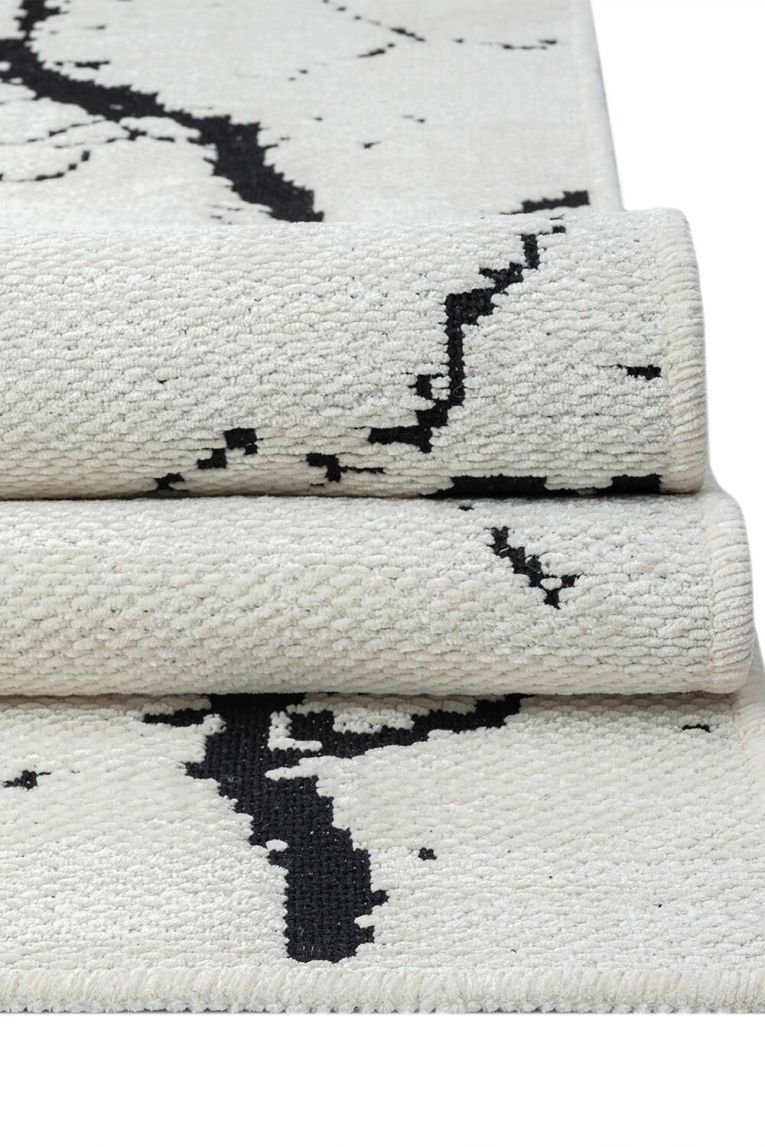 Tappeto Las Cruces, 80x150 cm, Bianco