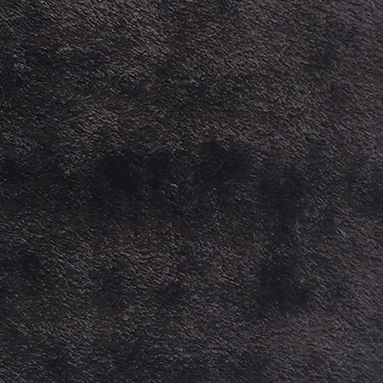 Tappeto Nero Altezza Pelo 35 mm 100% Poliestere Forma Quadrato 67x67 cm, Adatto a Riscaldamento a Pavimento - Latisa