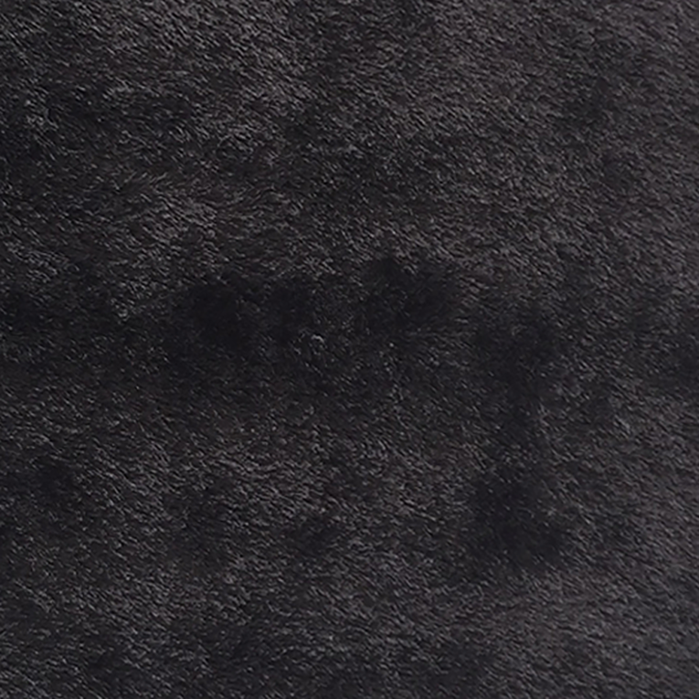 Tappeto Nero Altezza Pelo 35 mm 100% Poliestere Forma Rettangolare 230x160 cm, Adatto a Riscaldamento a Pavimento - Latipa