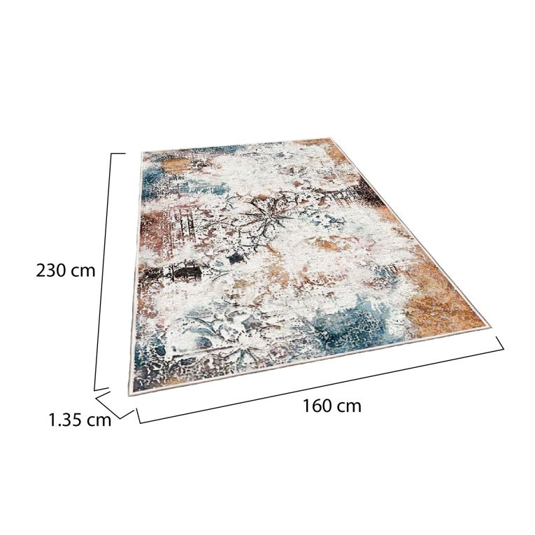 Tappeto Rocky River, Multicolore, 160x230 cm