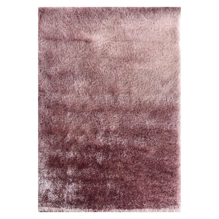 Tappeto Rosa Quarzo Altezza Pelo 35 mm 100% Poliestere Forma Rettangolare 230x160 cm, Adatto a Riscaldamento a Pavimento - Latipa