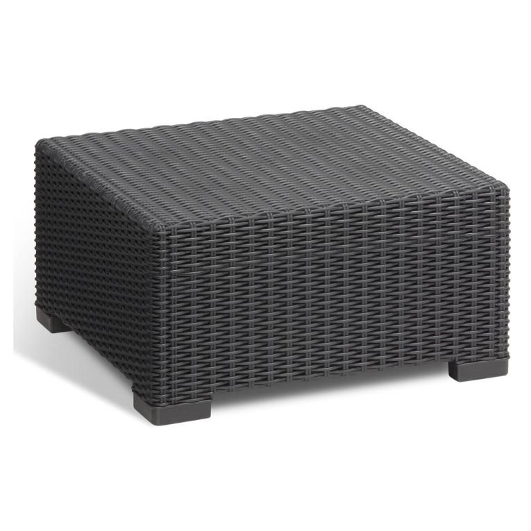 Tavolino da esterno Parksville, 68x68 h35 cm, Antracite