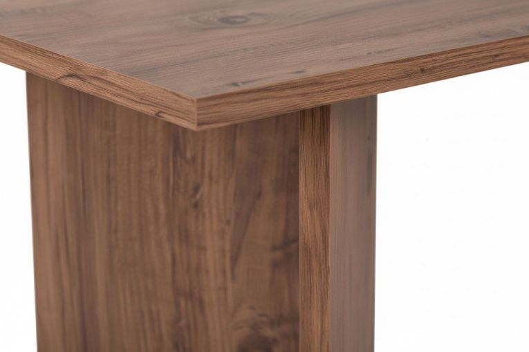 Tavolino da Salotto Marrone Quercia Forma Rettangolare Materiale Piano in Legno Nobilitato 119x60x40h cm, Colore Ripiano Marrone - Turate