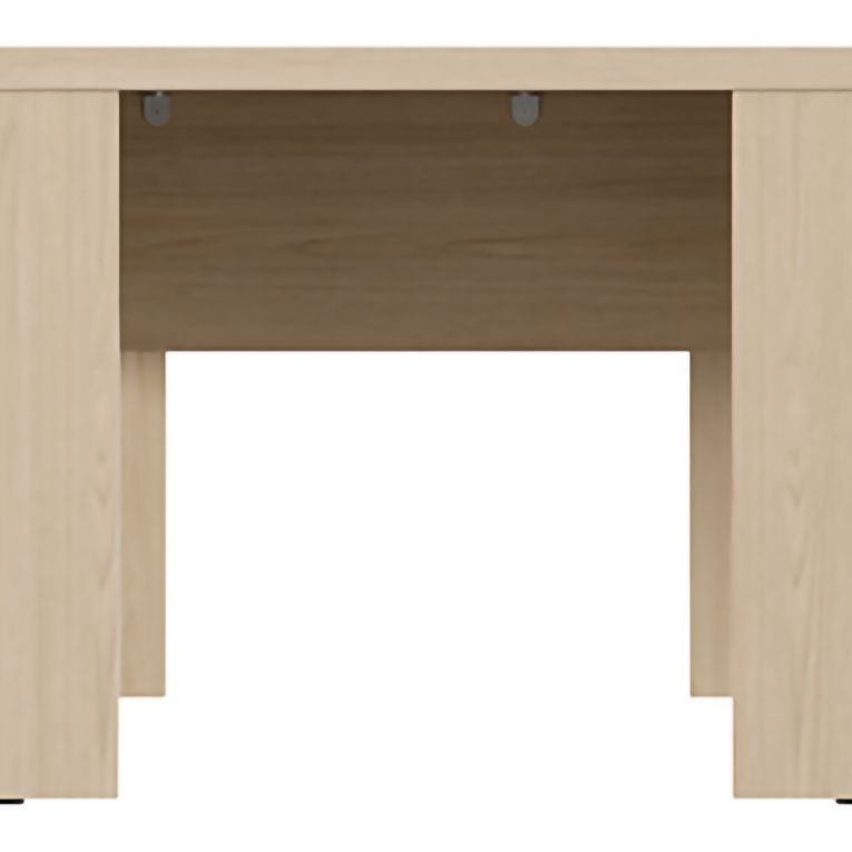 Tavolino da Salotto Marrone Rovere Forma Quadrato Colore Ripiano Marrone 67x67x43h cm, Sfumatura Colore Struttura Rovere - Magre