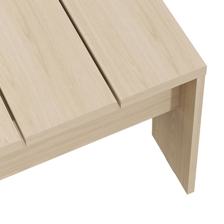 Tavolino da Salotto Marrone Rovere Forma Rettangolare Colore Ripiano Marrone 120x67x43h cm, Sfumatura Colore Struttura Rovere - Bertona