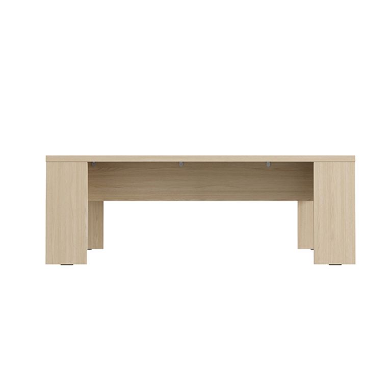 Tavolino da Salotto Marrone Rovere Forma Rettangolare Colore Ripiano Marrone 120x67x43h cm, Sfumatura Colore Struttura Rovere - Bertona