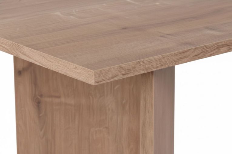 Tavolino da Salotto Marrone Rovere Forma Rettangolare Materiale Piano in Legno Nobilitato 119x60x40h cm, Colore Ripiano Marrone - Turate