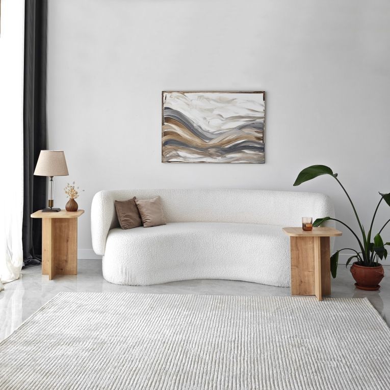 Tavolino da Salotto Marrone Rovere Modulabile Forma Quadrato 40x40x50h cm, Sfumatura Colore Ripiano Rovere - Meduno
