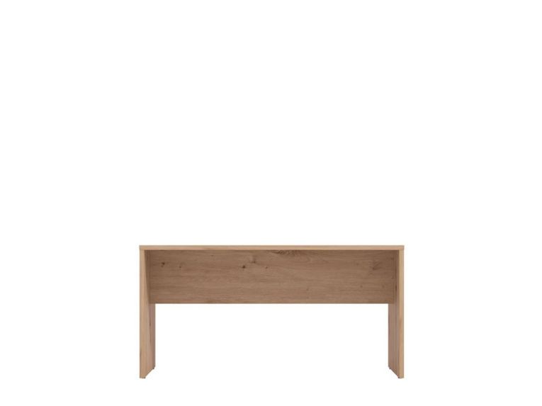 Tavolino da Salotto Marrone Rovere Nodi con Piedini un Vano 90x49.5x45.5h cm, Forma Rettangolare - Formia