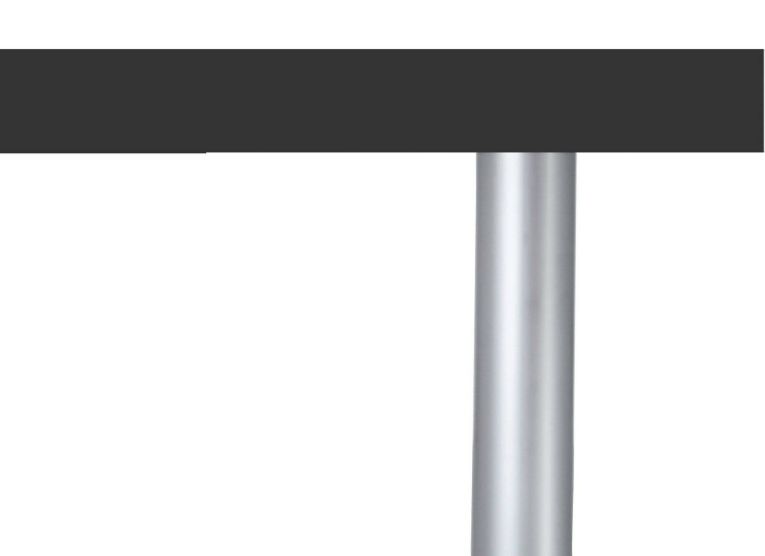 Tavolino da salotto rettangolare antracite 55x55x41h cm - Chanthu
