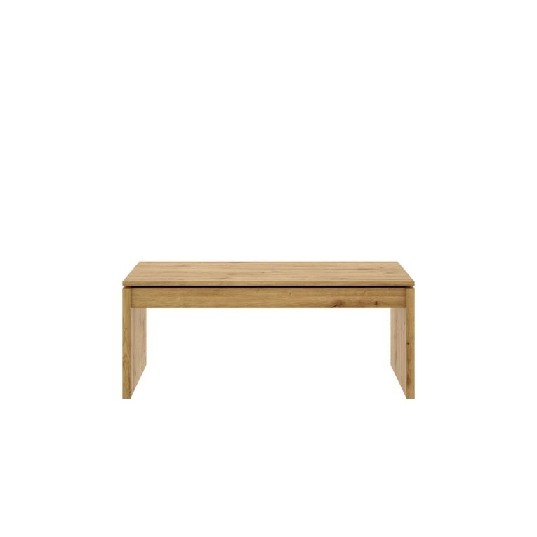 Tavolino da salotto rettangolare rovere nodi 102x50x43h cm - Audi