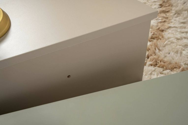 Tavolino da Salotto Verde Peso Massimo Supportato 15 kg Forma Rettangolare 90x60x35h cm, Materiale Piano in Legno Nobilitato - Mansue