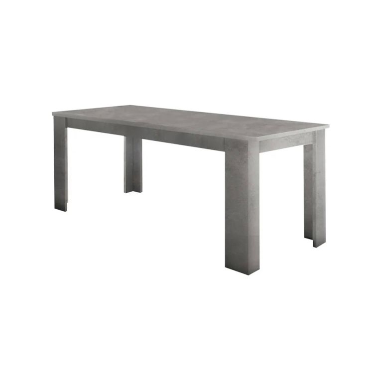 Tavolo allungabile 6-8 posti 120-170x90cm grigio - Avatar