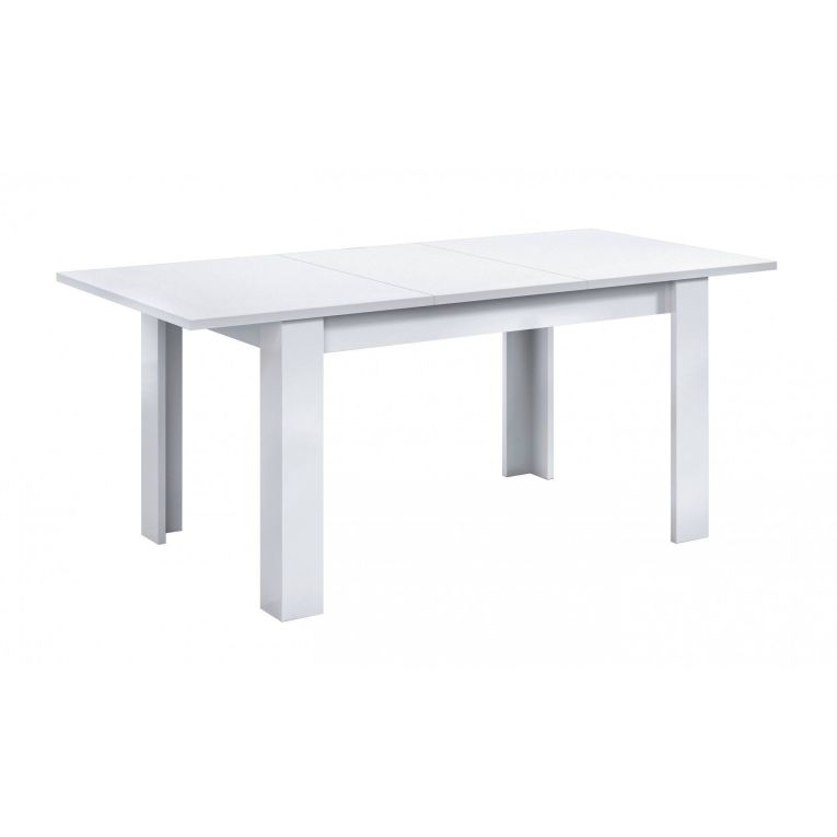 Tavolo allungabile 6-8 posti 140-190x90cm bianco - Abudula