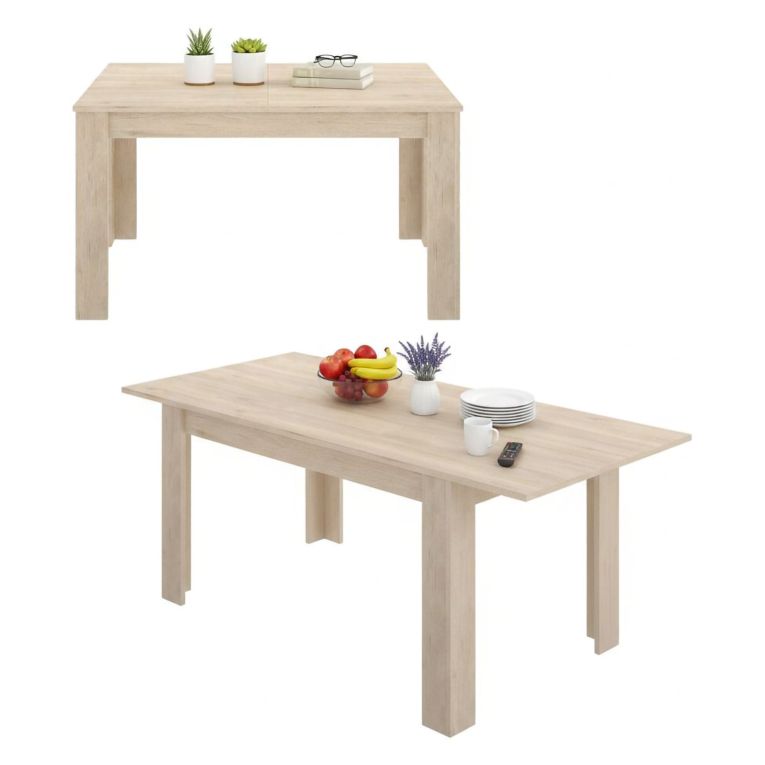 Tavolo allungabile 6-8 posti 140-190x90cm rovere - Dencio