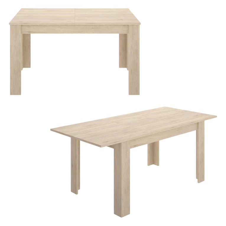 Tavolo allungabile 6-8 posti 140-190x90cm rovere - Dencio