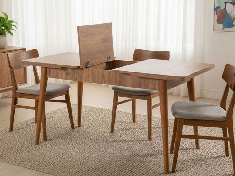 Tavolo allungabile 6-8 posti 165x80cm quercia - Loiano