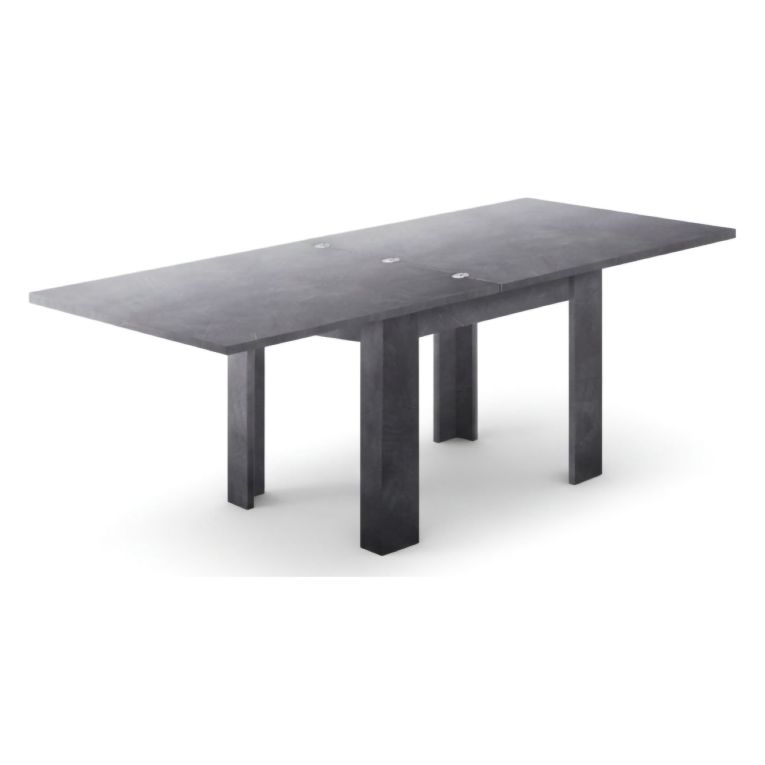 Tavolo allungabile 6-8 posti 90x90cm ardesia - Airin