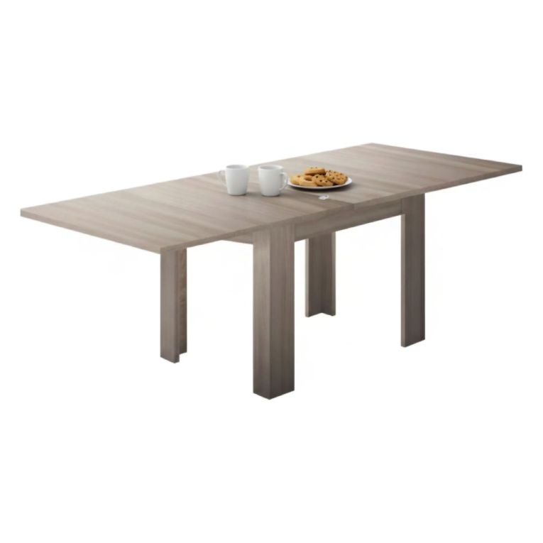 Tavolo allungabile 6-8 posti 90x90cm rovere - Airin