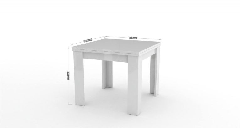 Tavolo allungabile 6-8 posti 90x90cm rovere - Airin