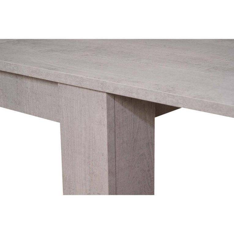 Tavolo allungabile 8-10 posti 160-220x88cm cemento - Artino