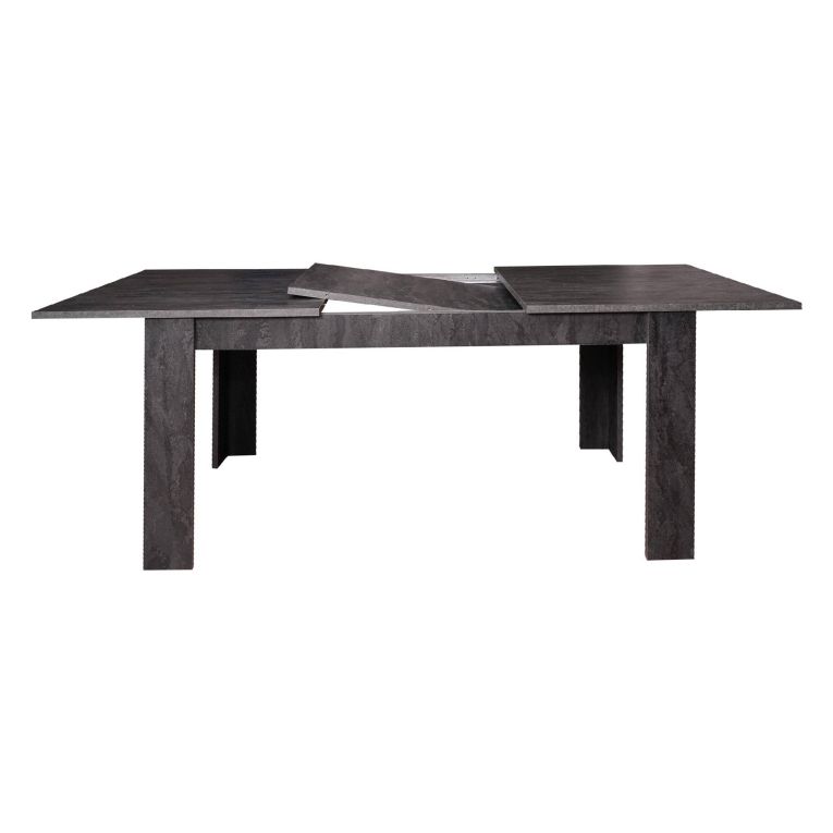 Tavolo allungabile 8-10 posti 160-220x88cm grigio - Artino