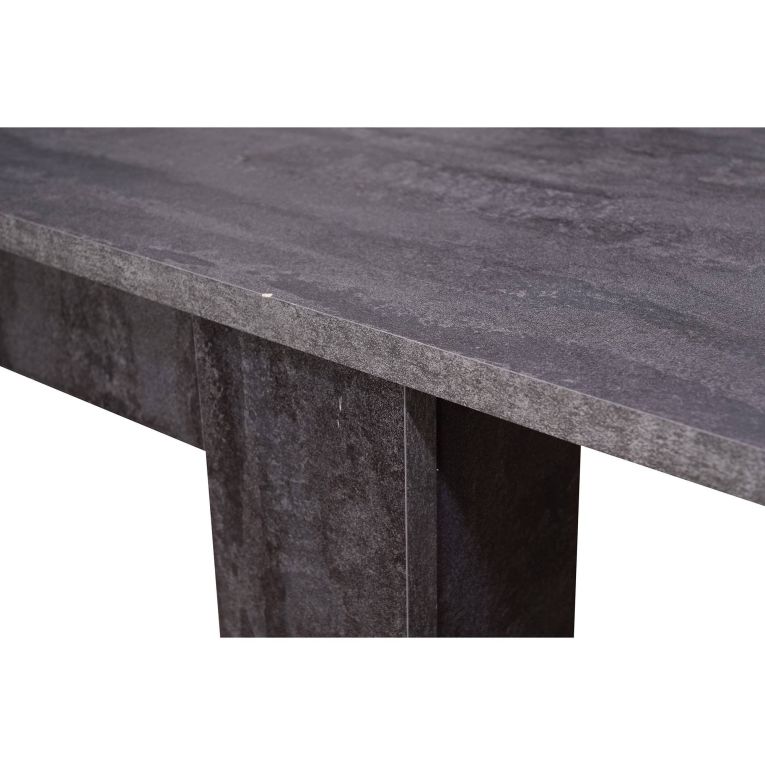 Tavolo allungabile 8-10 posti 160-220x88cm grigio - Artino