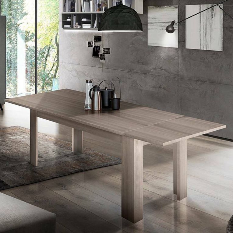 Tavolo allungabile 8-12 posti 160-210x90cm rovere -Agenore