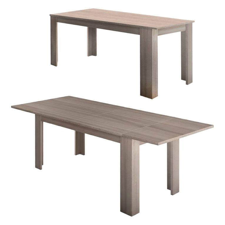 Tavolo allungabile 8-12 posti 160-210x90cm rovere -Agenore