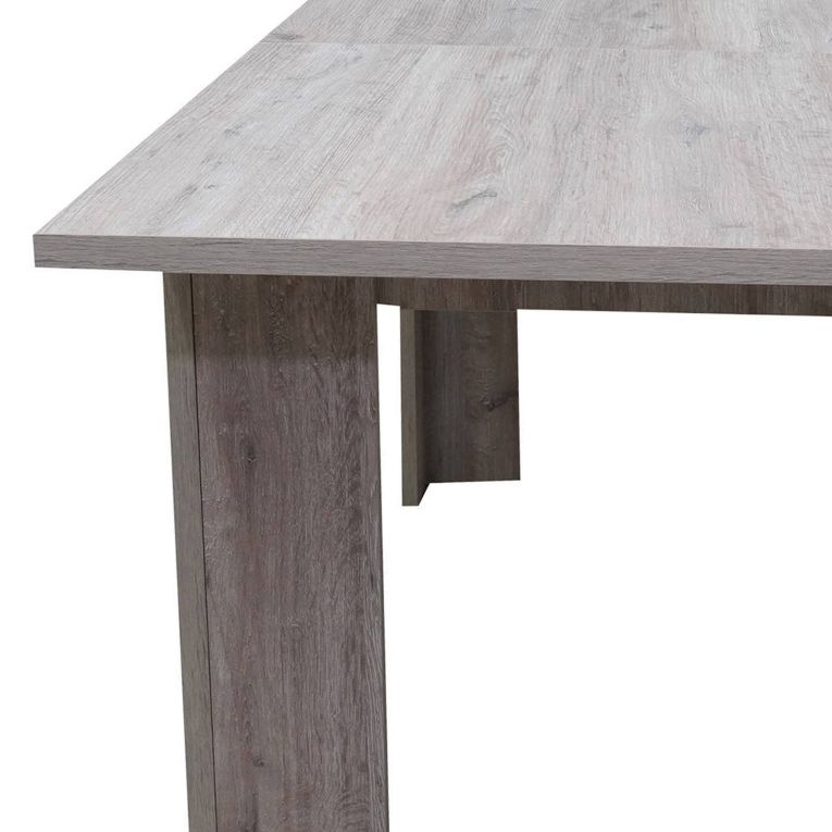 Tavolo allungabile Albatera, Consolle allungabile, Tavolo da pranzo allungabile, Consolle estensibile da cucina, 160-220x88h75 cm, Rovere