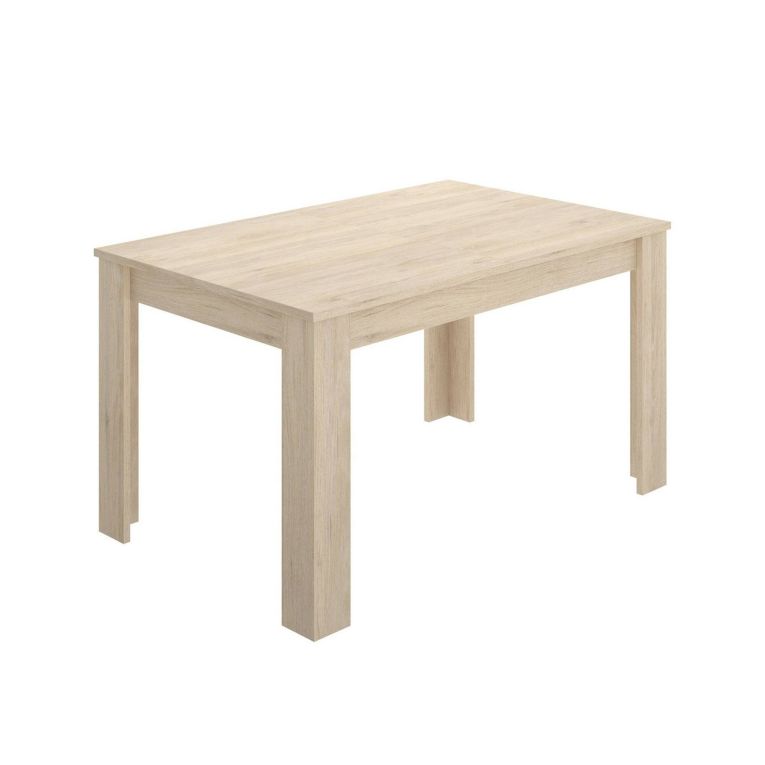 Tavolo allungabile Caladora, Consolle estensibile multiposizione, Tavolo da pranzo con allunga, 140-190x90h77 cm, Rovere