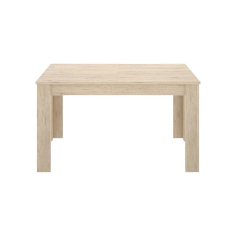Tavolo allungabile Caladora, Consolle estensibile multiposizione, Tavolo da pranzo con allunga, 140-190x90h77 cm, Rovere