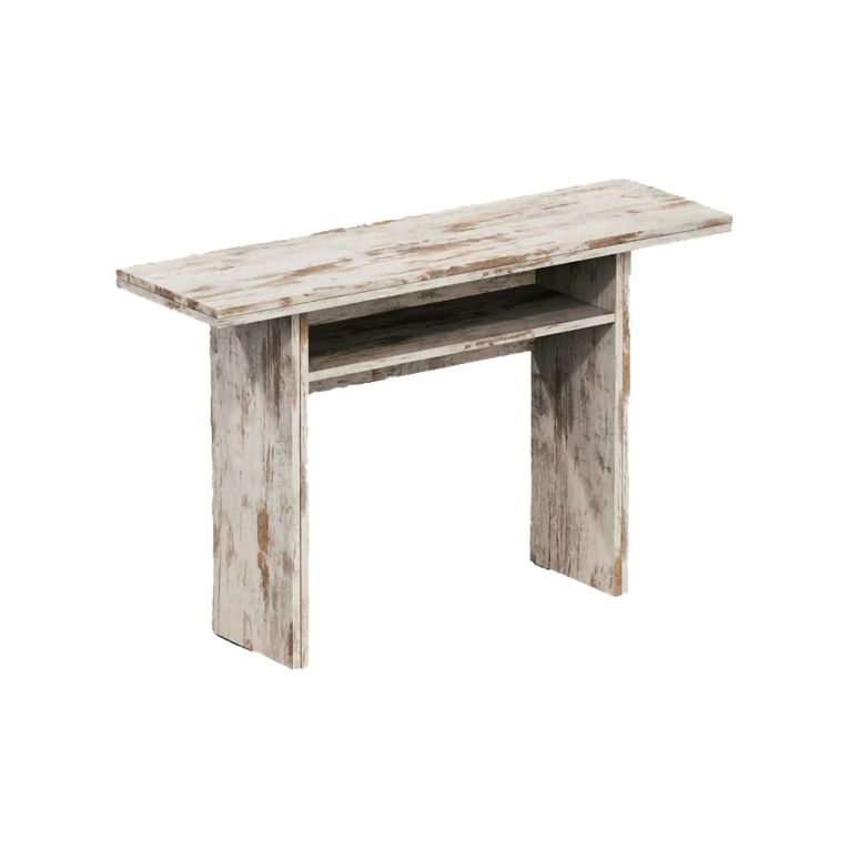 Tavolo allungabile Lavanda, Tavolo da pranzo con apertura a libro, Consolle multiuso allungabile, 100% Made in Italy, 120x70h75 cm, Vintage
