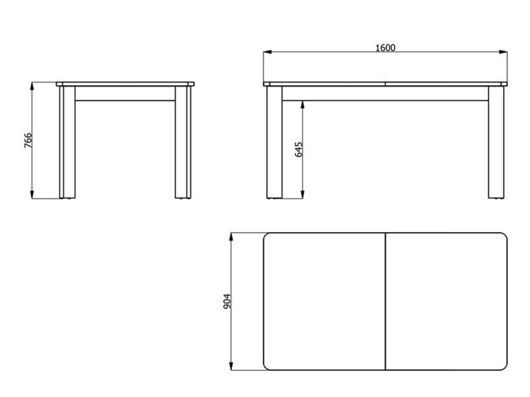 Tavolo Allungabile Marrone Noce 8 Posti Allungabile 160x91x77h cm, Effetto Invecchiato - Colosimi