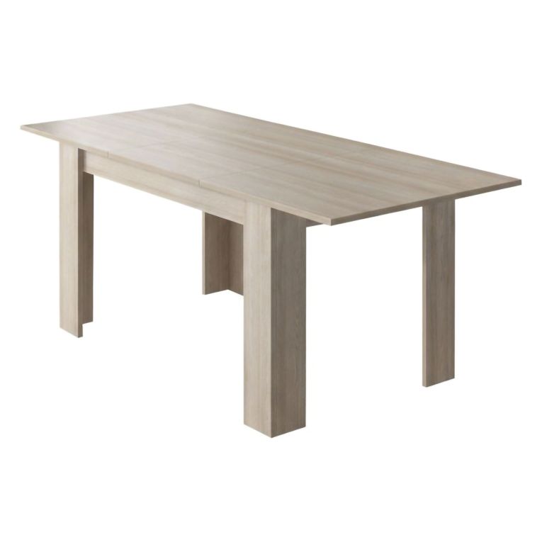 Tavolo Allungabile Marrone Olmo Allungabile Meccanismo Estensione Allunga Centrale 200x90x75h cm, Lunghezza Massima 200 cm - Marene