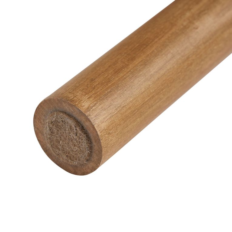Tavolo Allungabile Marrone Rovere Nodi 6 Posti Allungabile 100x100x75h cm, Meccanismo Estensione Allunga Centrale - Bee
