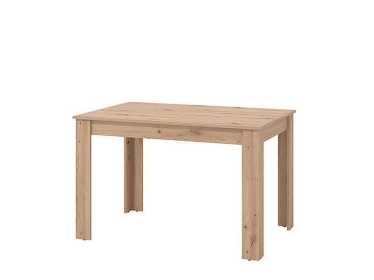 Tavolo Allungabile Marrone Rovere Nodi 8 Posti Allungabile 120x80x76h cm - Marudo