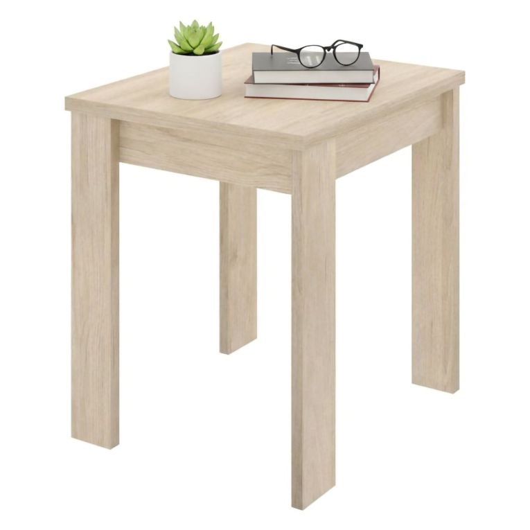 Tavolo allungabile quadrato 4-6 posti 79-134x67cm rovere - Alamaro