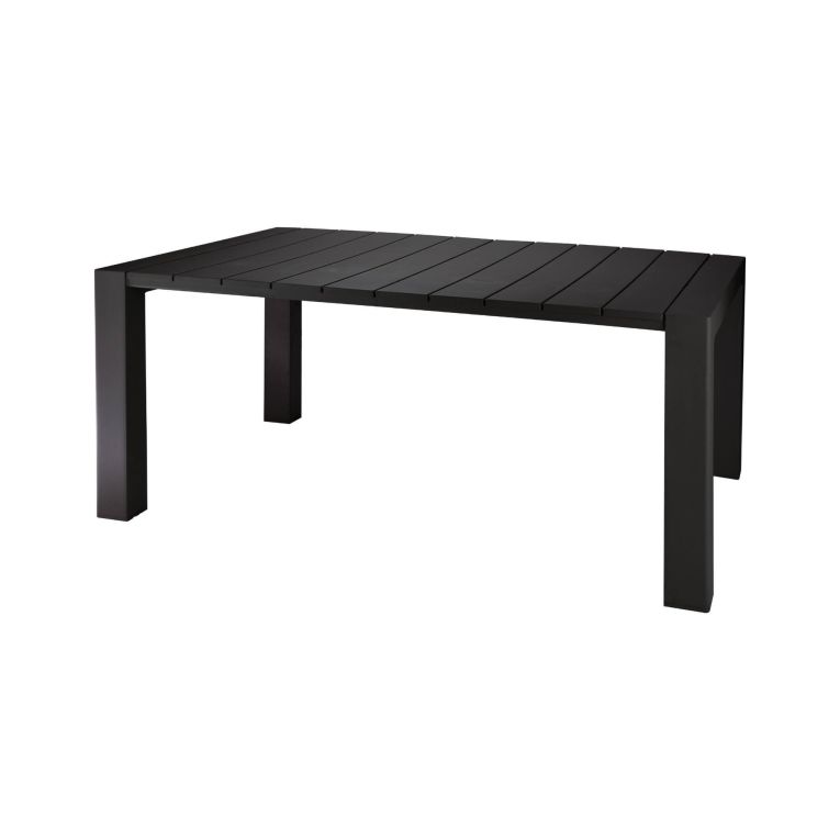 Tavolo da esterno 10 posti 160x98cm antracite - Magelang
