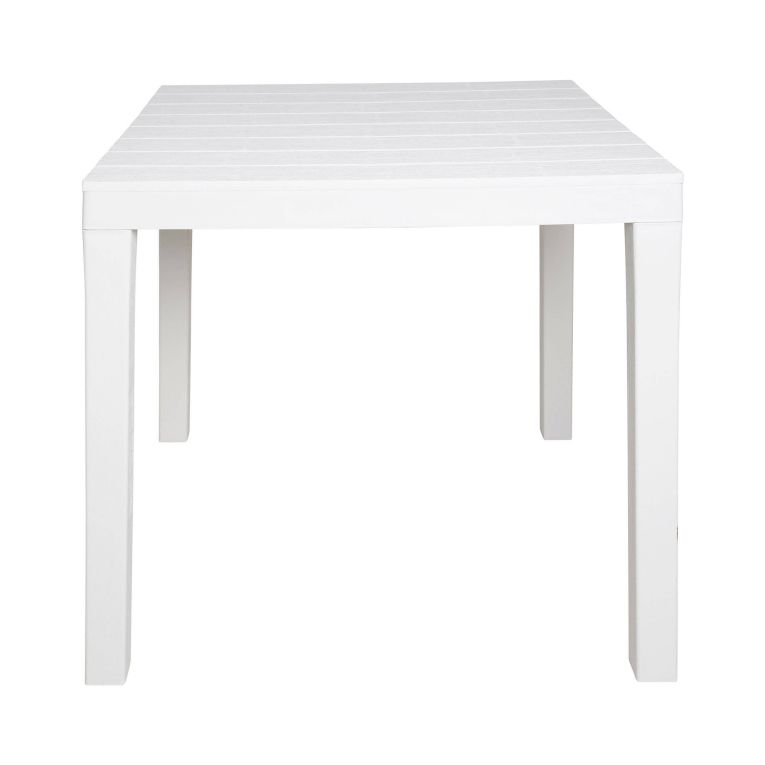 Tavolo da esterno 4 posti 78x78cm bianco - Vo