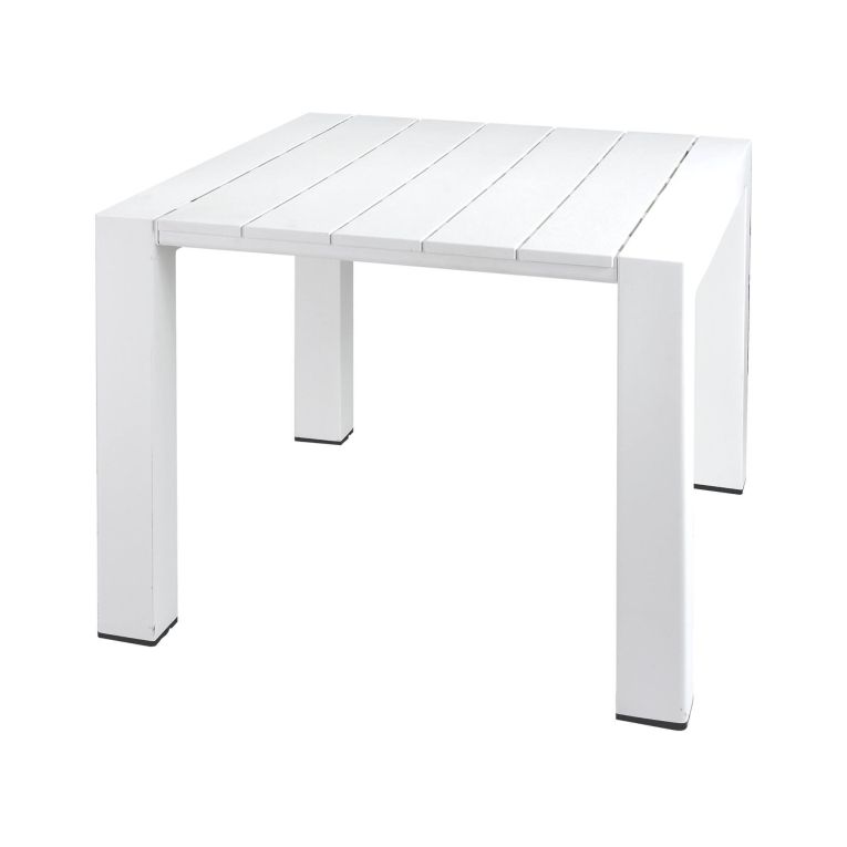 Tavolo da esterno 6 posti 90x98cm bianco - Malang